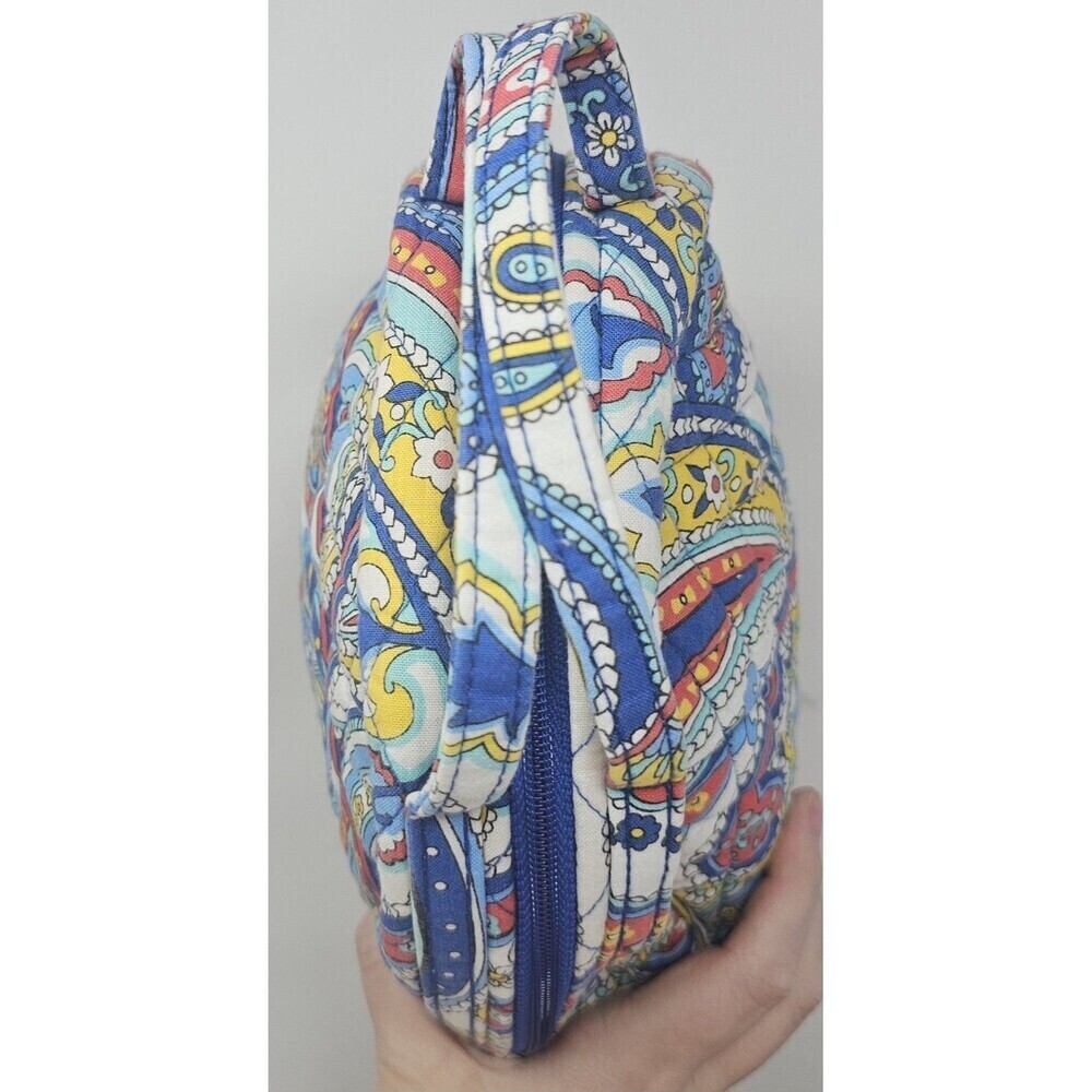 Vera Bradley Lunch Bag Retired Pattern Marina Paisley Multicolor ID Holder - Picture 5 of 12
